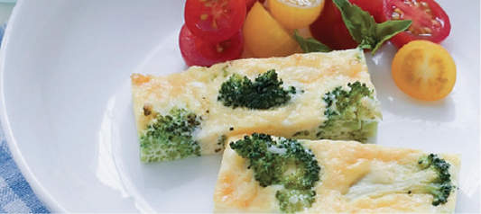 Broccoli and Cheese Frittata