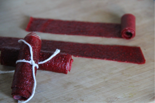 Homemade Fruit Leathers