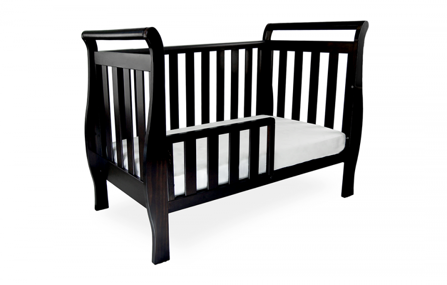 Babyhood Georgia Sleigh Cot Luxx
