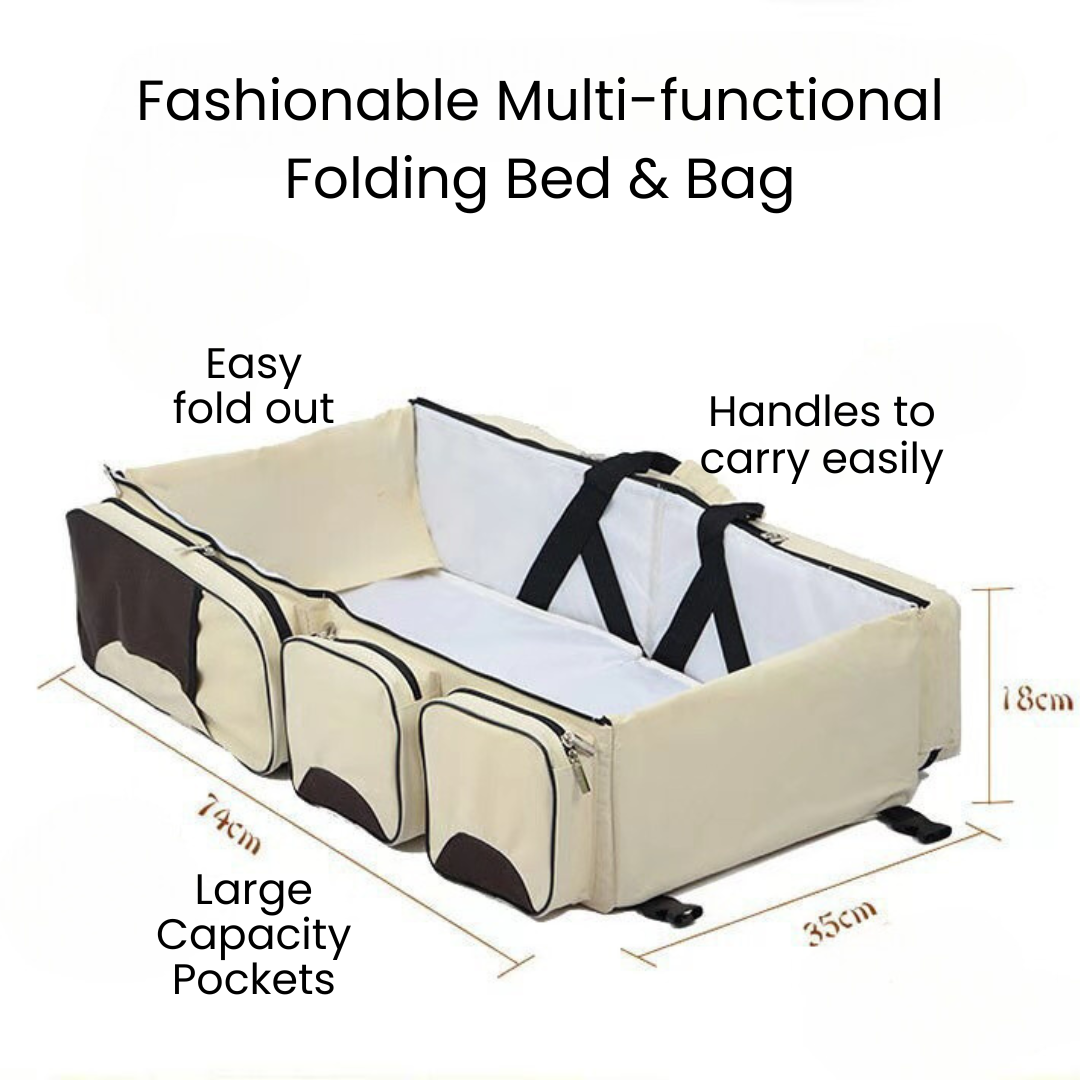 Fashionable Multi-Functional Folding Bed & Bag