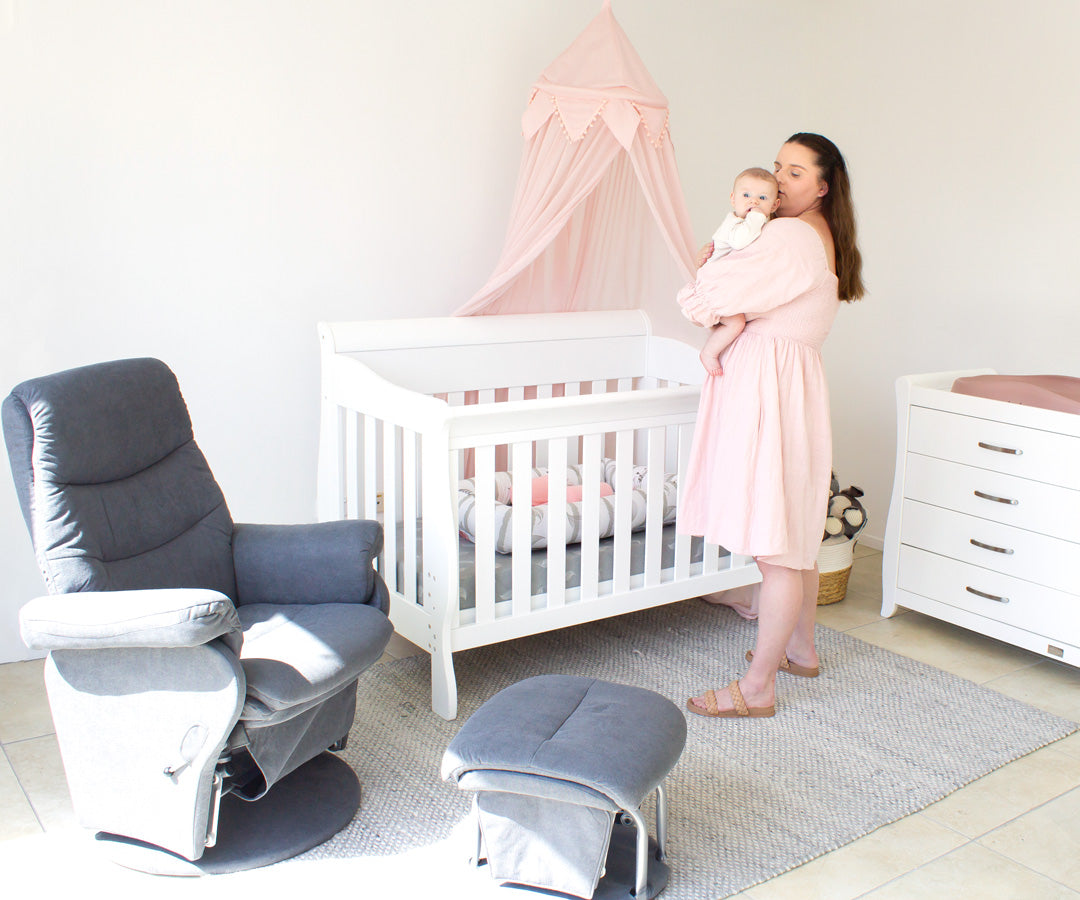Babyhood Amani Sleigh Cot Package