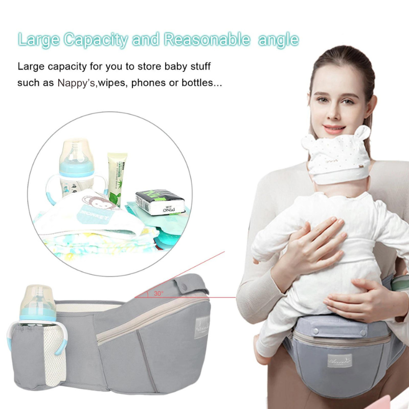 Baby Carrier with Waist Stool