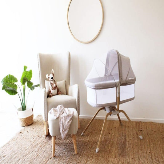 Babyhood Rocking Travel Bassinet
