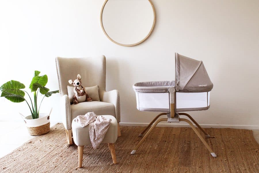 Babyhood Rocking Travel Bassinet