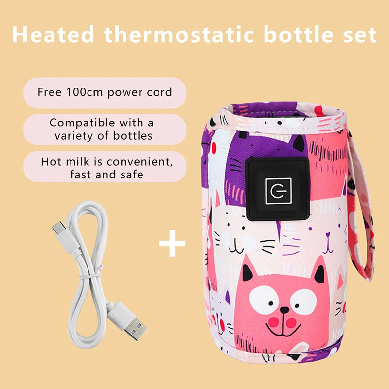 Portable Bottle Warmer with USB