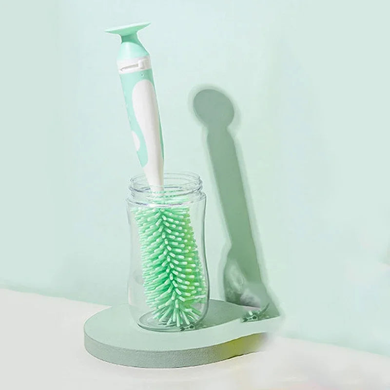 Silicone Baby Bottle Brush 2 in 1
