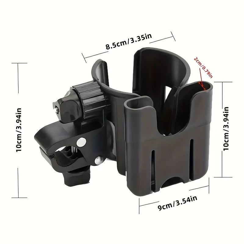 Stroller Cup & Phone Holder 2-in-1