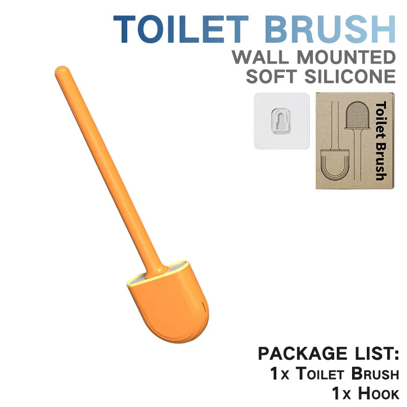 Silicone Wall Mounted Toilet Brush