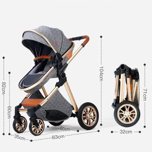 3 in 1 Baby Stroller & Carrier