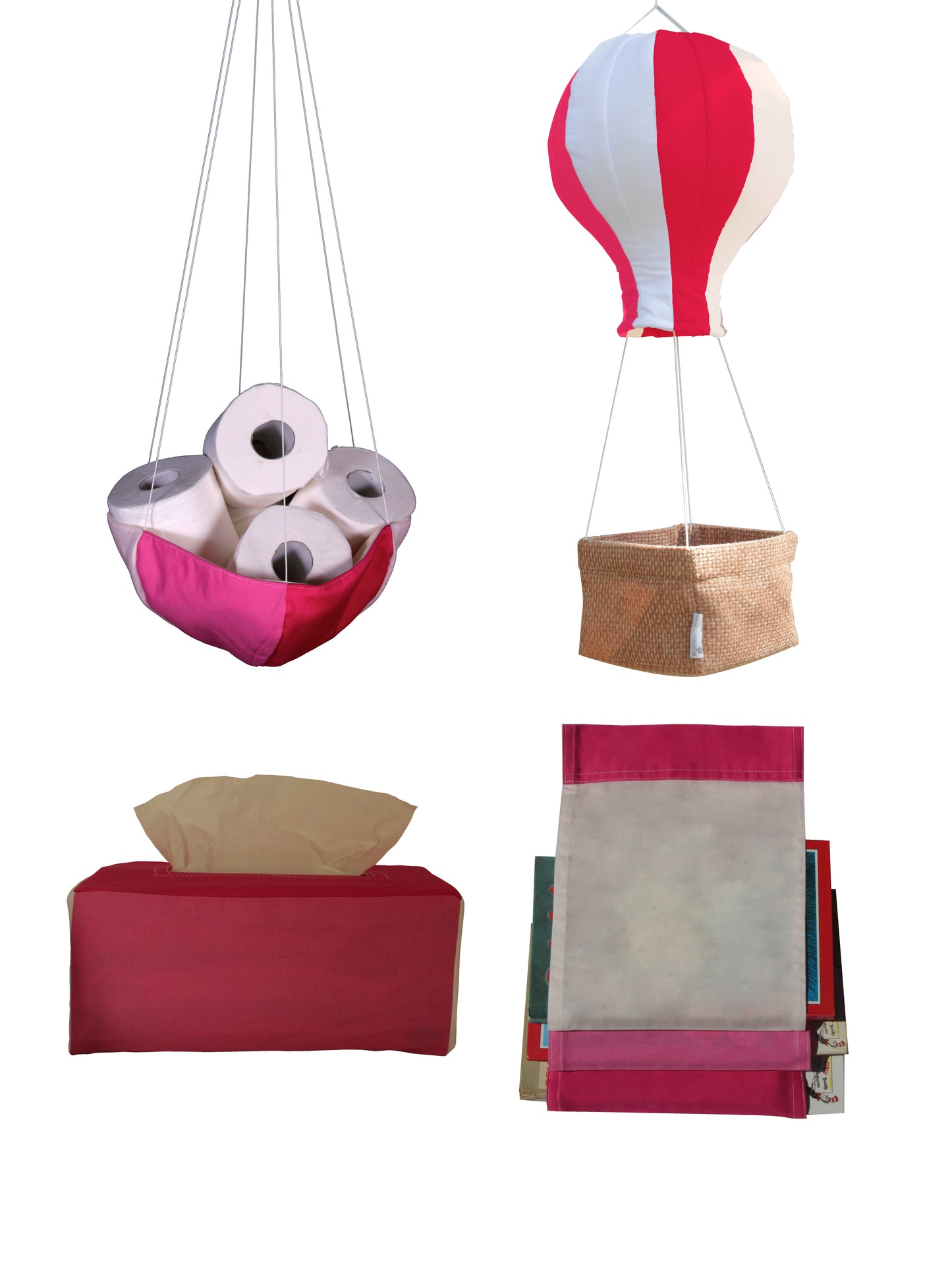 UpUpnAway Book/Magazine Holder Magic - Pink