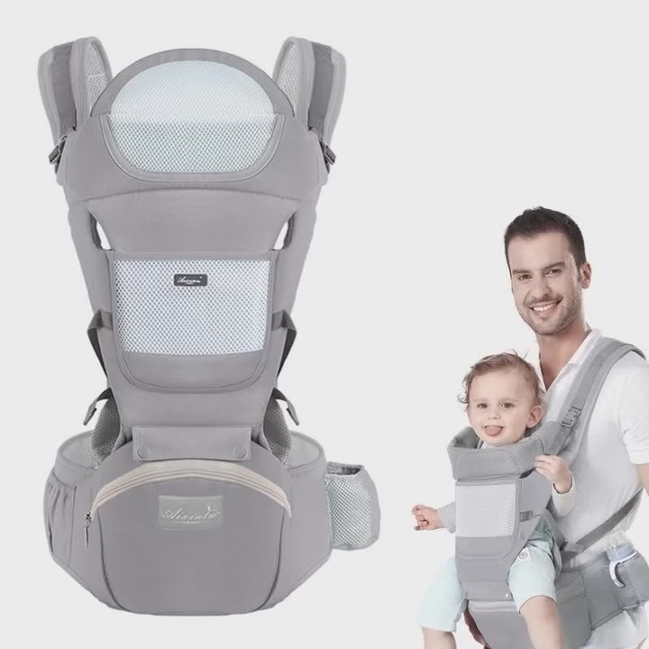 Baby Carrier With Waist Stool