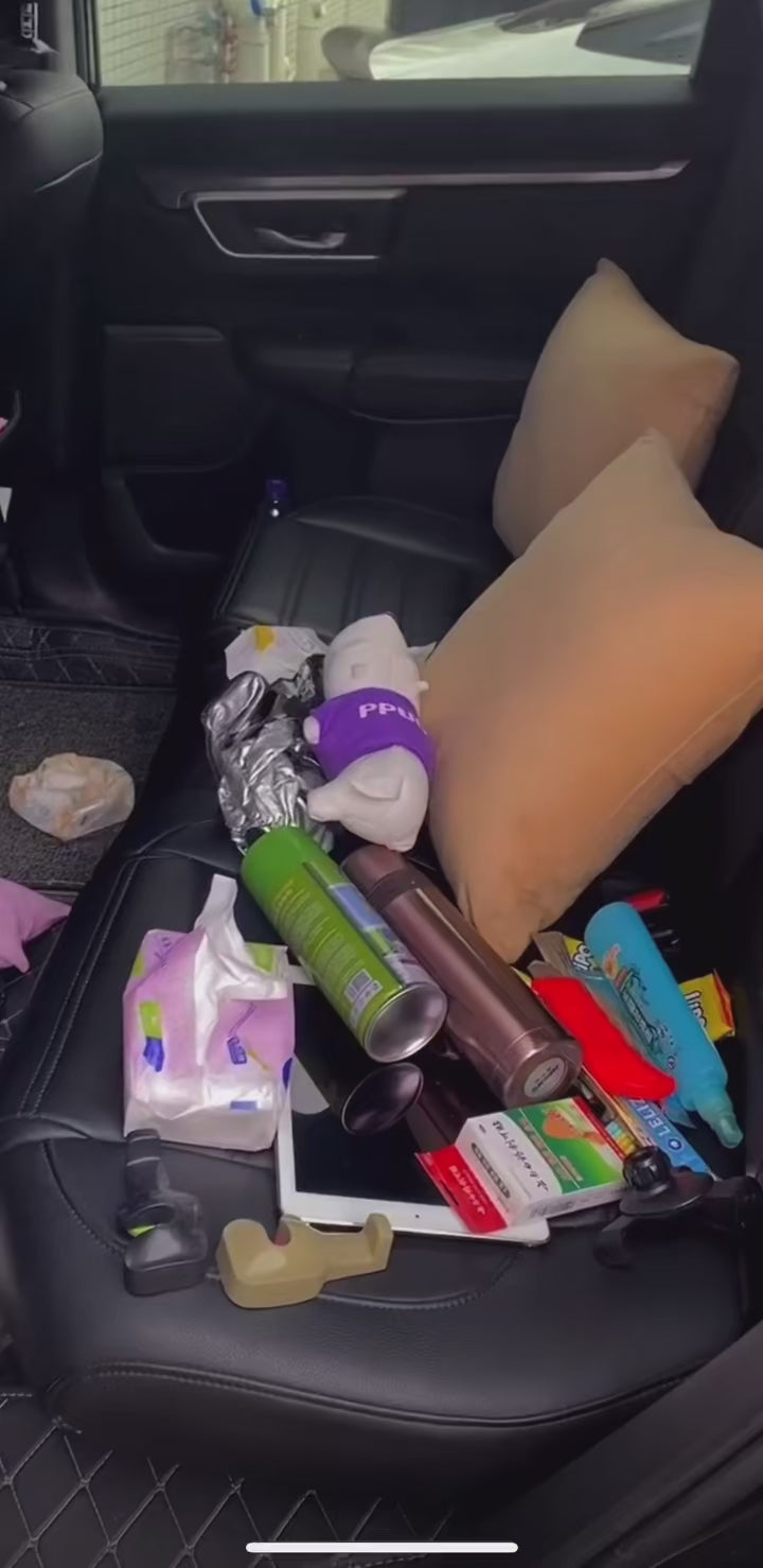 Car Back Seat Organiser with Tablet Holder