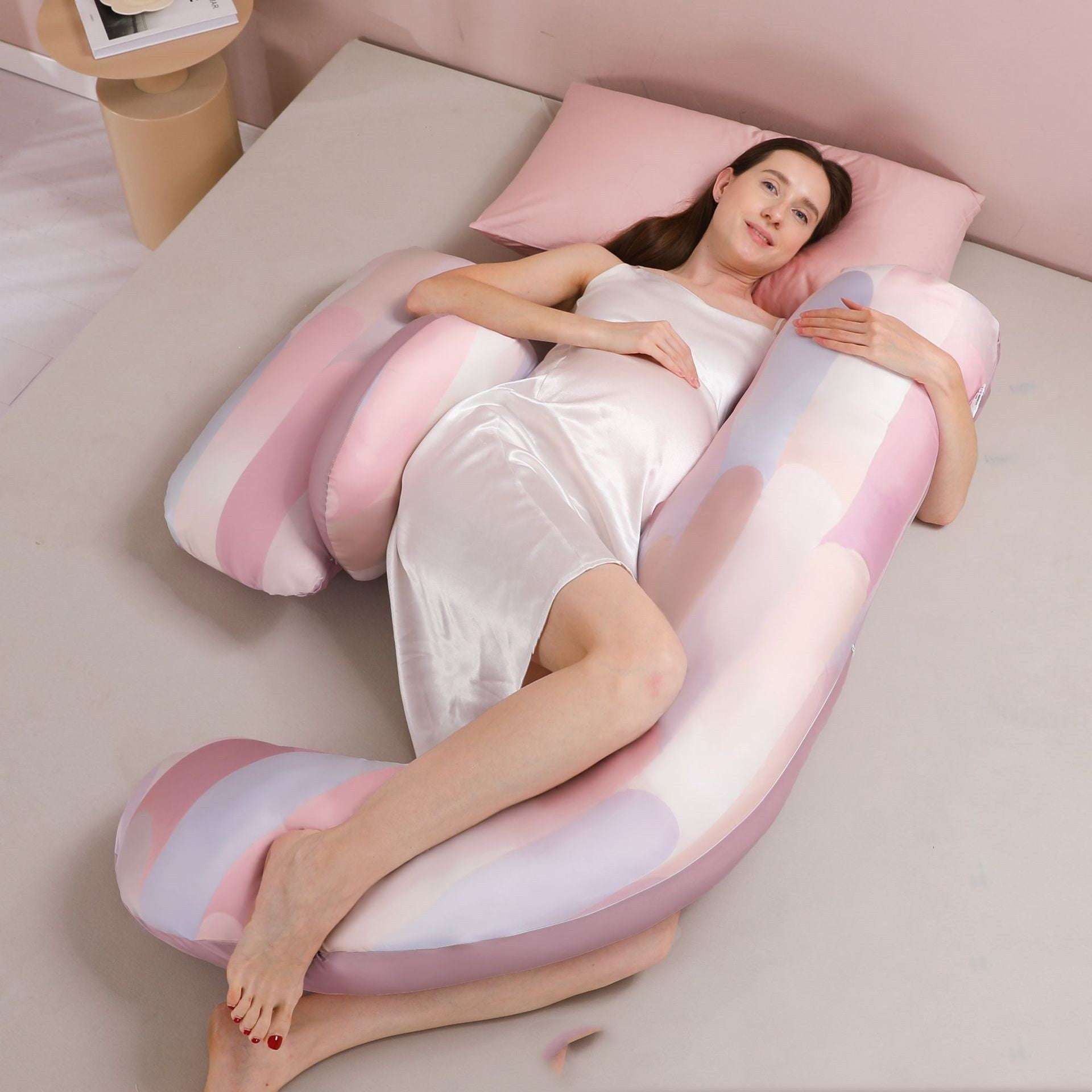 Summer Tencel Maternity Pillow Lumbar Side Sleeping Pillow