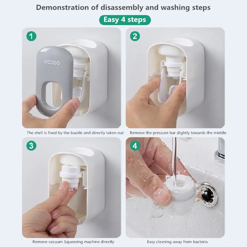Automatic Toothpaste Dispenser/Wall Mounted 