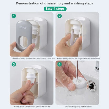 Automatic Toothpaste Dispenser/Wall Mounted 
