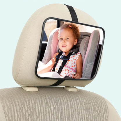 Baby Car Mirror Adjustable with Wide View