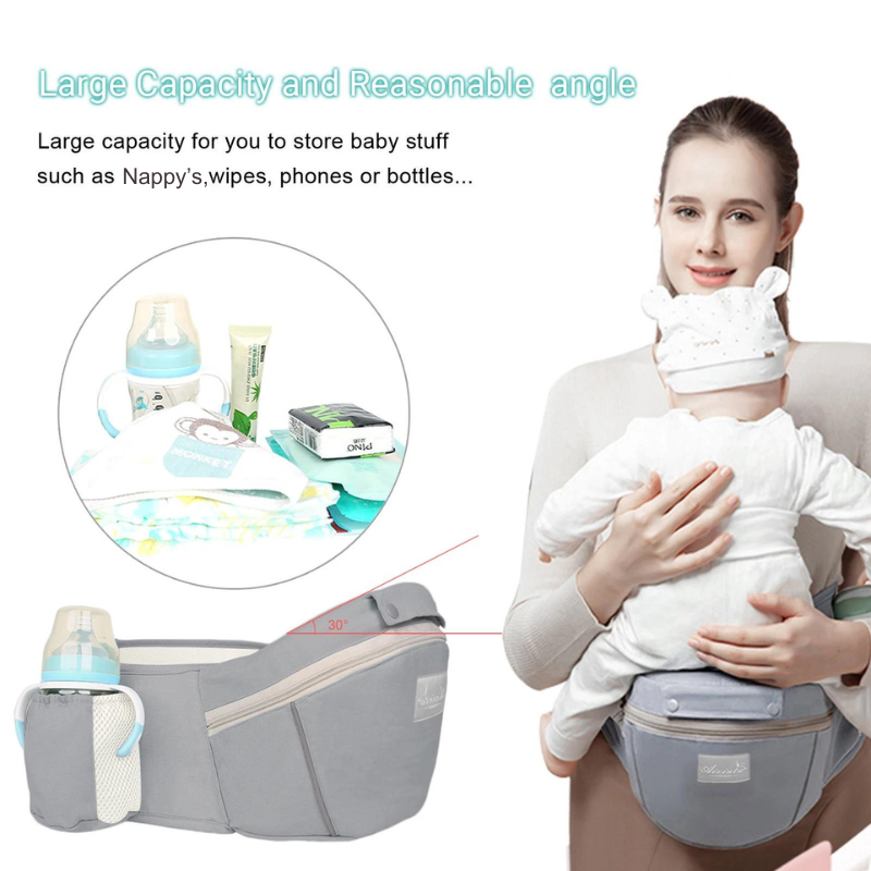Baby Carrier with Hipseat