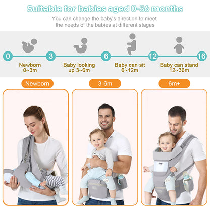 Baby Carrier with Hipseat