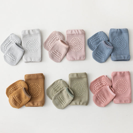 Baby Crawling Knee Pads & Socks Set