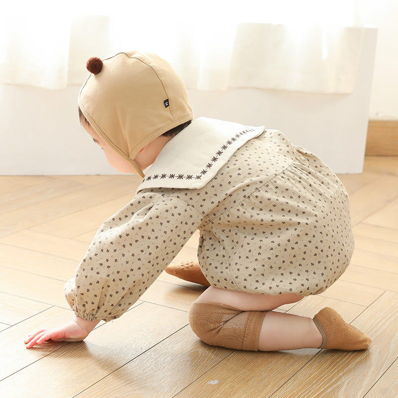 Baby Crawling Knee Pads & Socks Set