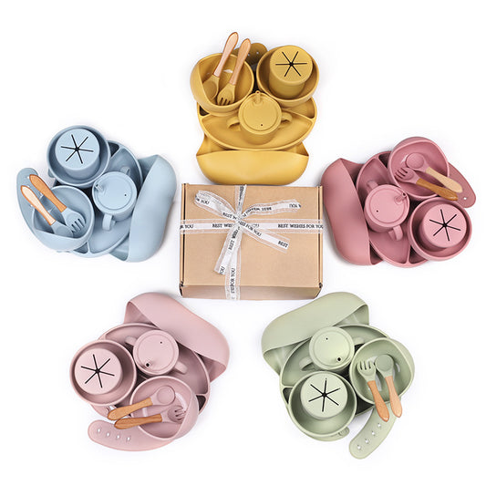 Baby Silicone Dining Tableware Set