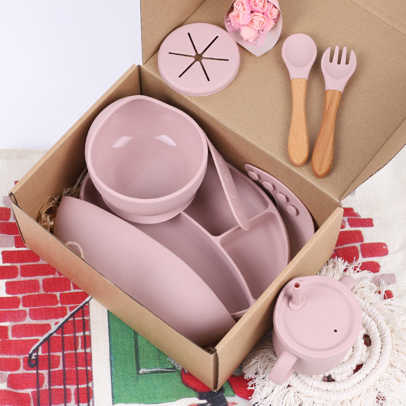 Baby Silicone Dining Tableware Set