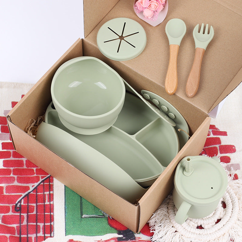 Baby Silicone Dining Tableware Set