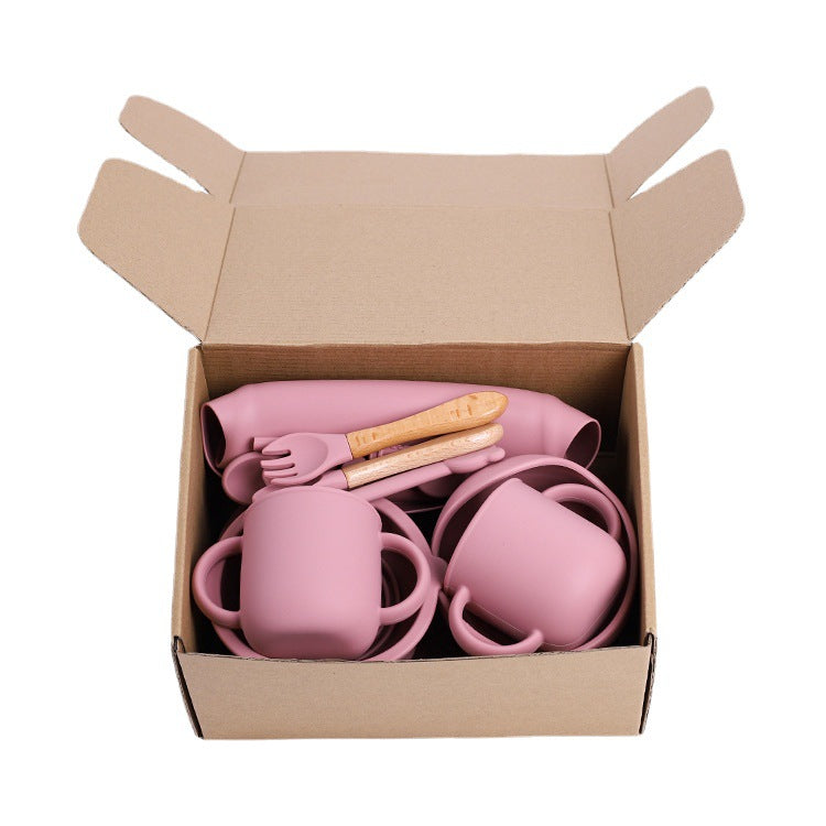 Baby Silicone Dining Tableware Set