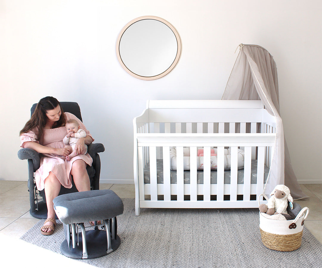 Babyhood Amani Sleigh Cot Package