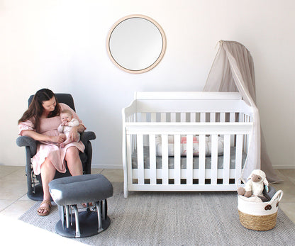 Babyhood Amani Sleigh Cot Package