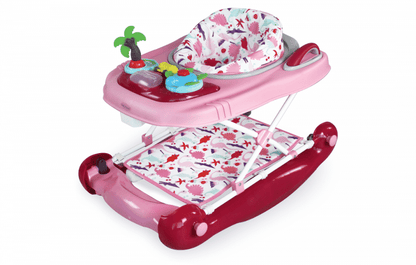Babyhood Diddlee Doo Walker Rocker 3 in 1