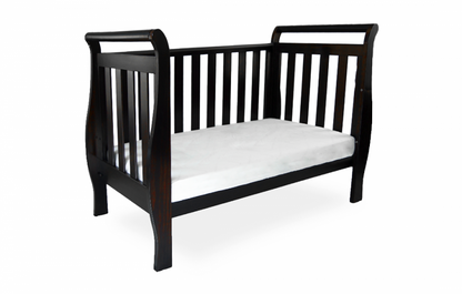 Babyhood Georgia Sleigh Cot Luxx Package