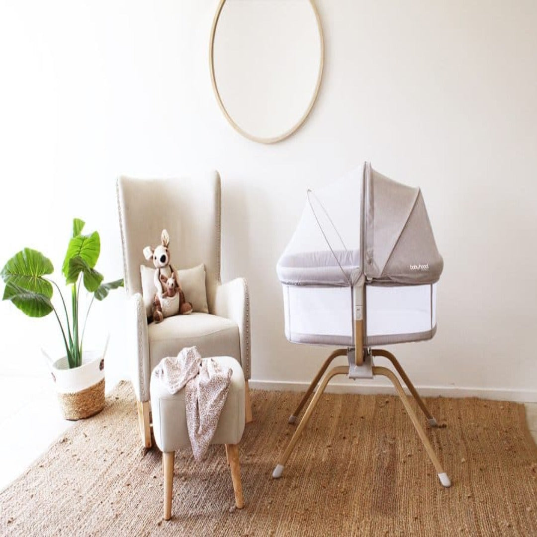 Babyhood Rocking Travel Bassinet