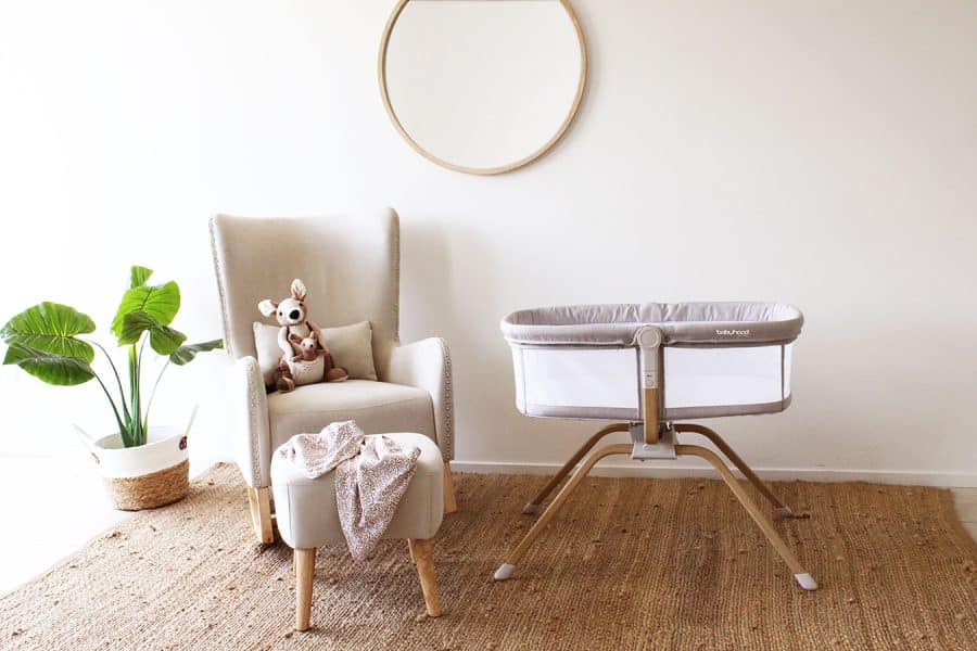 Babyhood Rocking Travel Bassinet