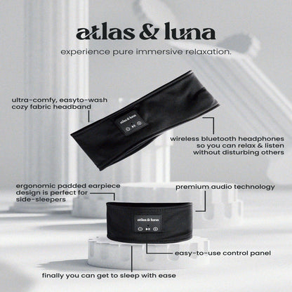 Bluetooth Audio Headband - Atlas & Luna