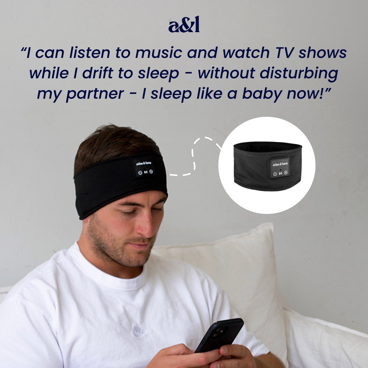 Bluetooth Audio Headband - Atlas & Luna