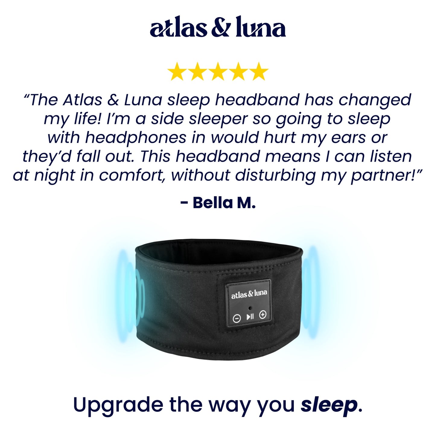 Bluetooth Audio Headband - Atlas & Luna