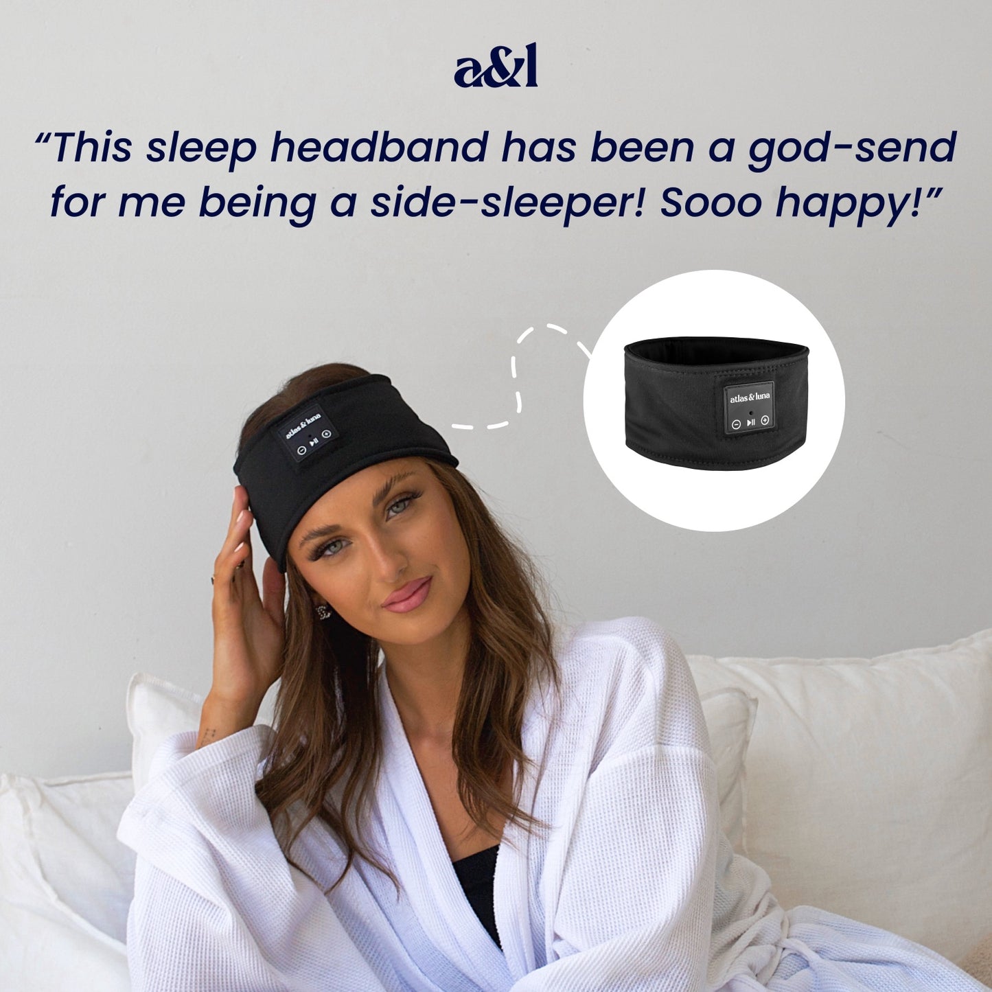 Bluetooth Audio Headband - Atlas & Luna