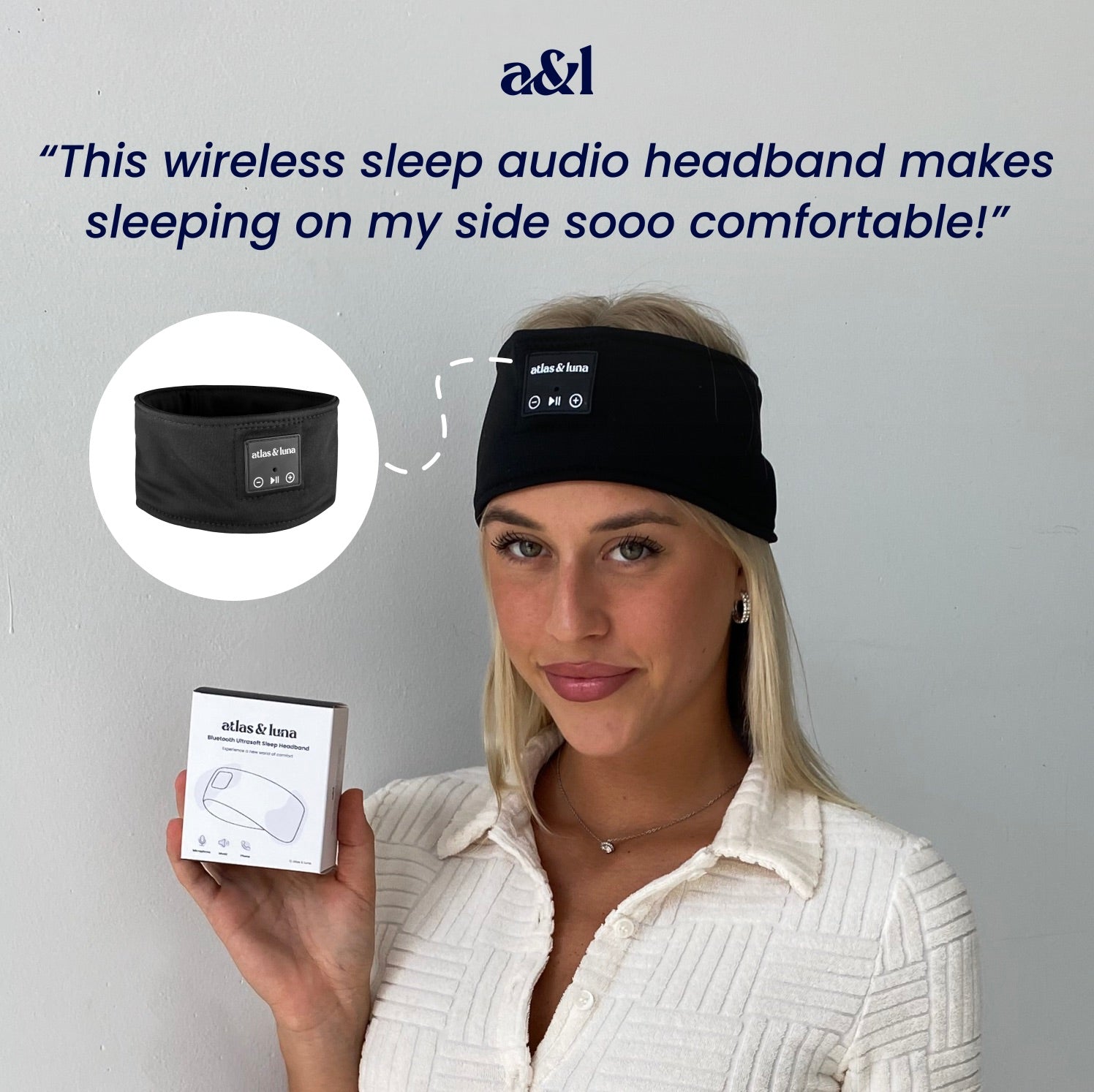 Bluetooth Audio Headband - Atlas & Luna