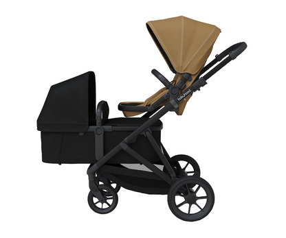 Babyhood Doppio Plus Stroller Double Seat + Bassinet