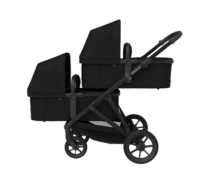 Babyhood Doppio Plus Stroller Double Seat + Bassinet