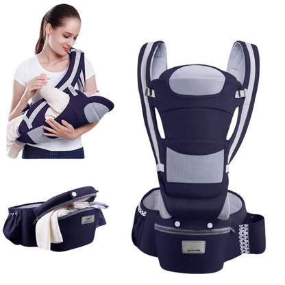 Front Facing Baby Carrier with Hipseat