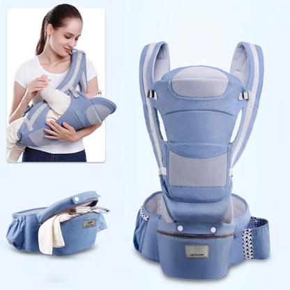Front Facing Baby Carrier with Hipseat