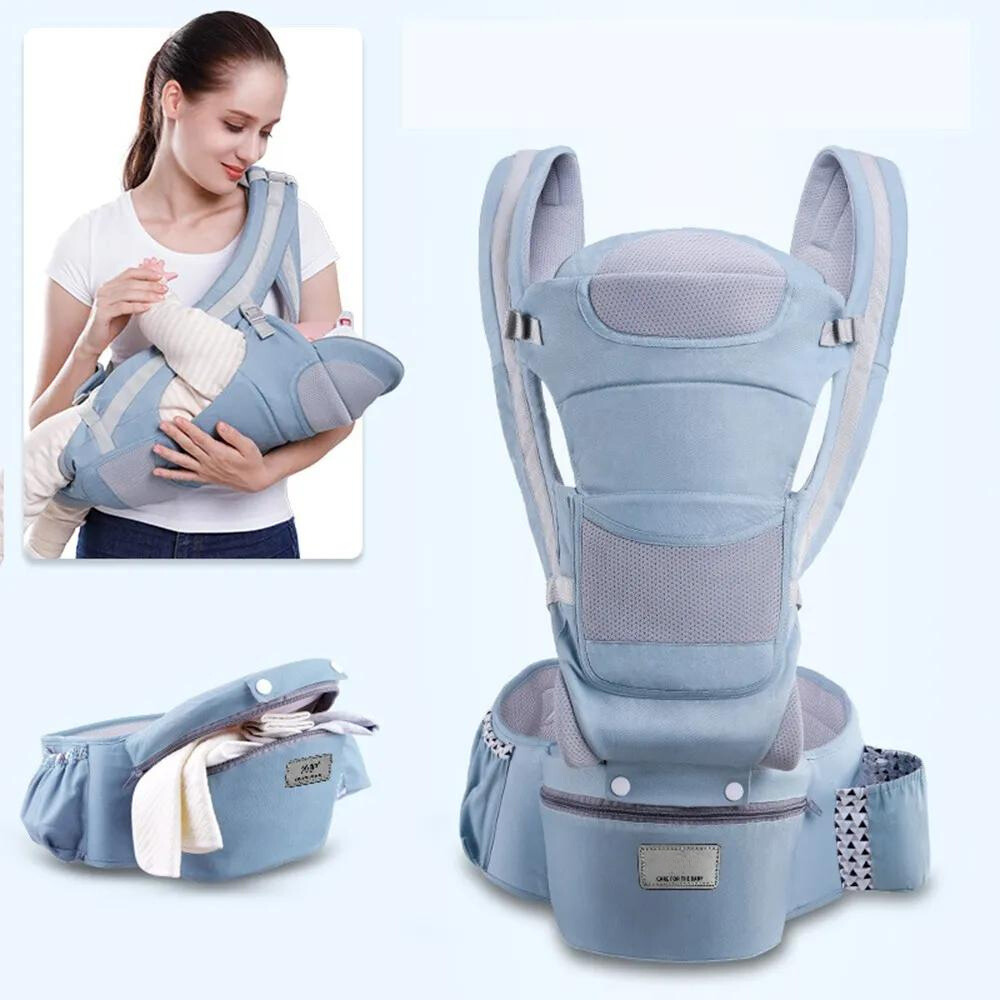 Front Facing Baby Carrier with Hipseat