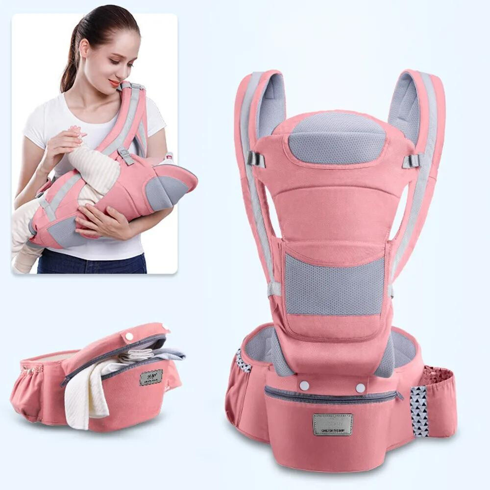 Front Facing Baby Carrier with Hipseat