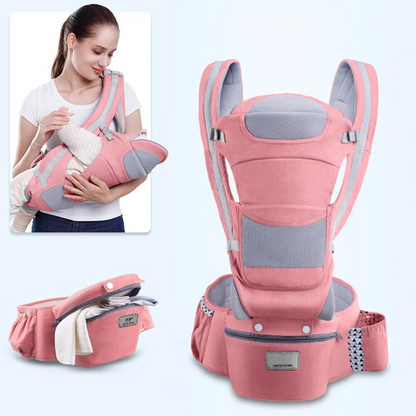 Front Facing Baby Carrier with Hipseat