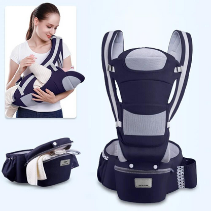 Front Facing Baby Carrier with Hipseat