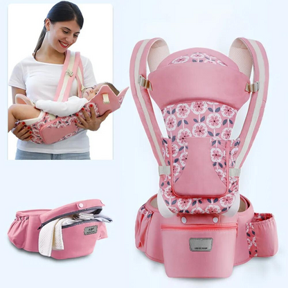 Front Facing Baby Carrier with Hipseat