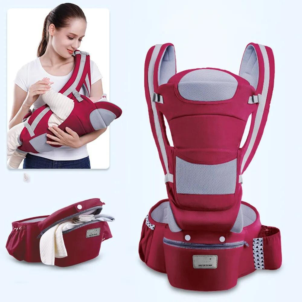Front Facing Baby Carrier with Hipseat