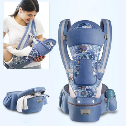Front Facing Baby Carrier with Hipseat